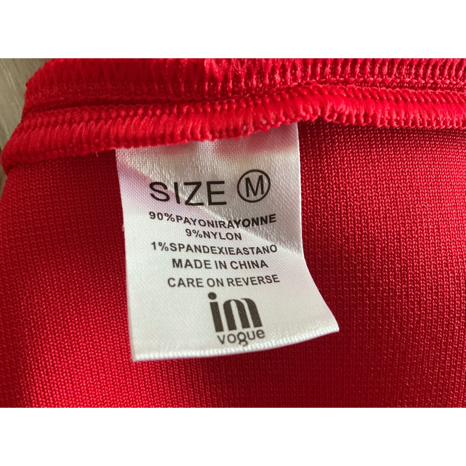 Yg Collection Gianna Halter Gown Red Medium New With Tags — image 5 of 5